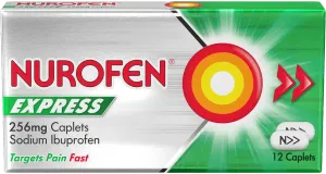 Nurofen Express 256mg 12 Caplets