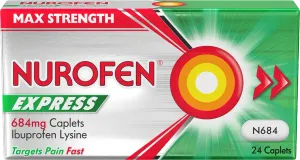 Nurofen Express 684mg Caplets
