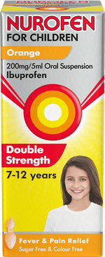 Nurofen for Children Orange Double Strength 7-12 Years 100ml