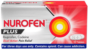 Nurofen Plus 200mg/12.8mg 32 Tablets