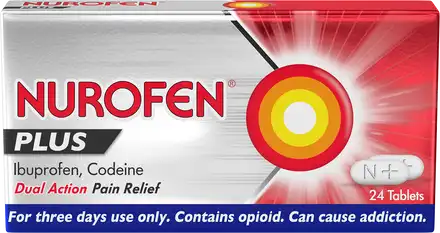 Nurofen Plus 200mg/12.8mg Tablets
