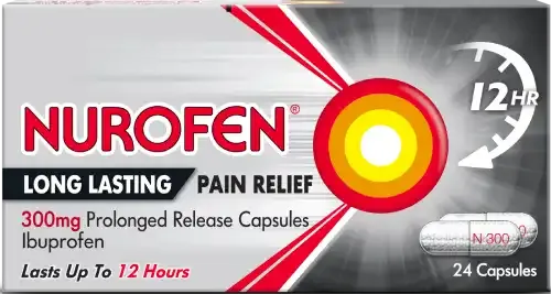 Nurofen Long Lasting 300mg Capsules