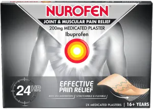 Nurofen Joint & Muscular Pain Relief 2x Medicated Plaster