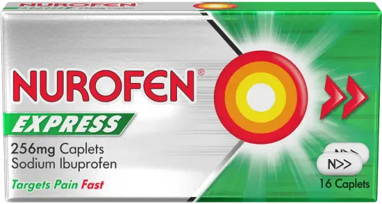 Nurofen Express 256mg 16 Caplets