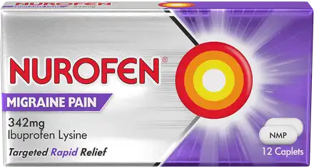 Nurofen Migraine Pain 342mg Tablets