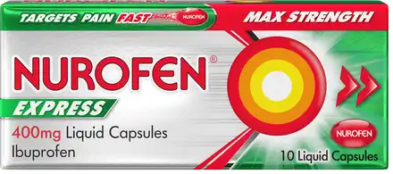 Nurofen Express 400mg Liquid Capsules