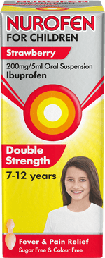 Nurofen for Children Strawberry Double Strength 7-12 Years