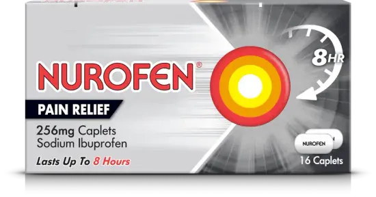 Nurofen Pain Relief 256mg Caplets