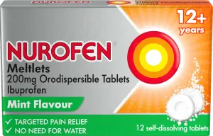 Nurofen Meltlets Mint 200mg
