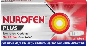 Nurofen Plus 200mg/12.8mg 24 Tablets